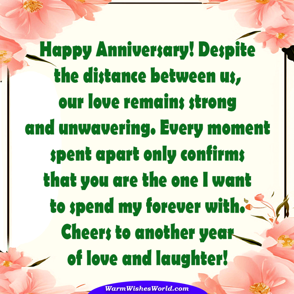 Happy Anniversary Messages To Boyfriend Long Distance
