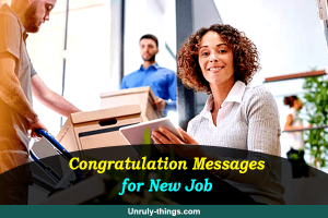 Congratulation Messages for New Job